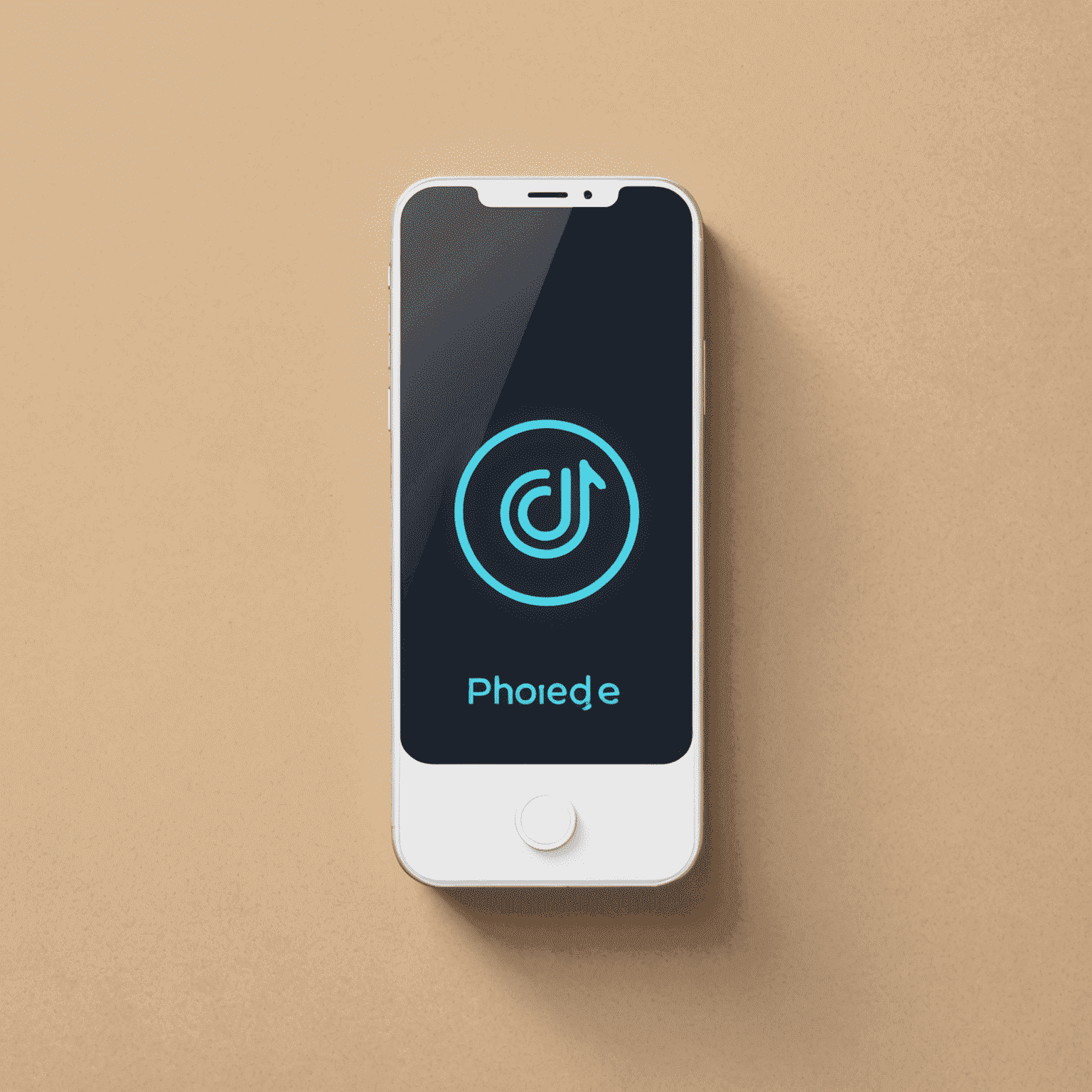 Phonebkyde.com logo - A stylized mobile phone with recharge symbol