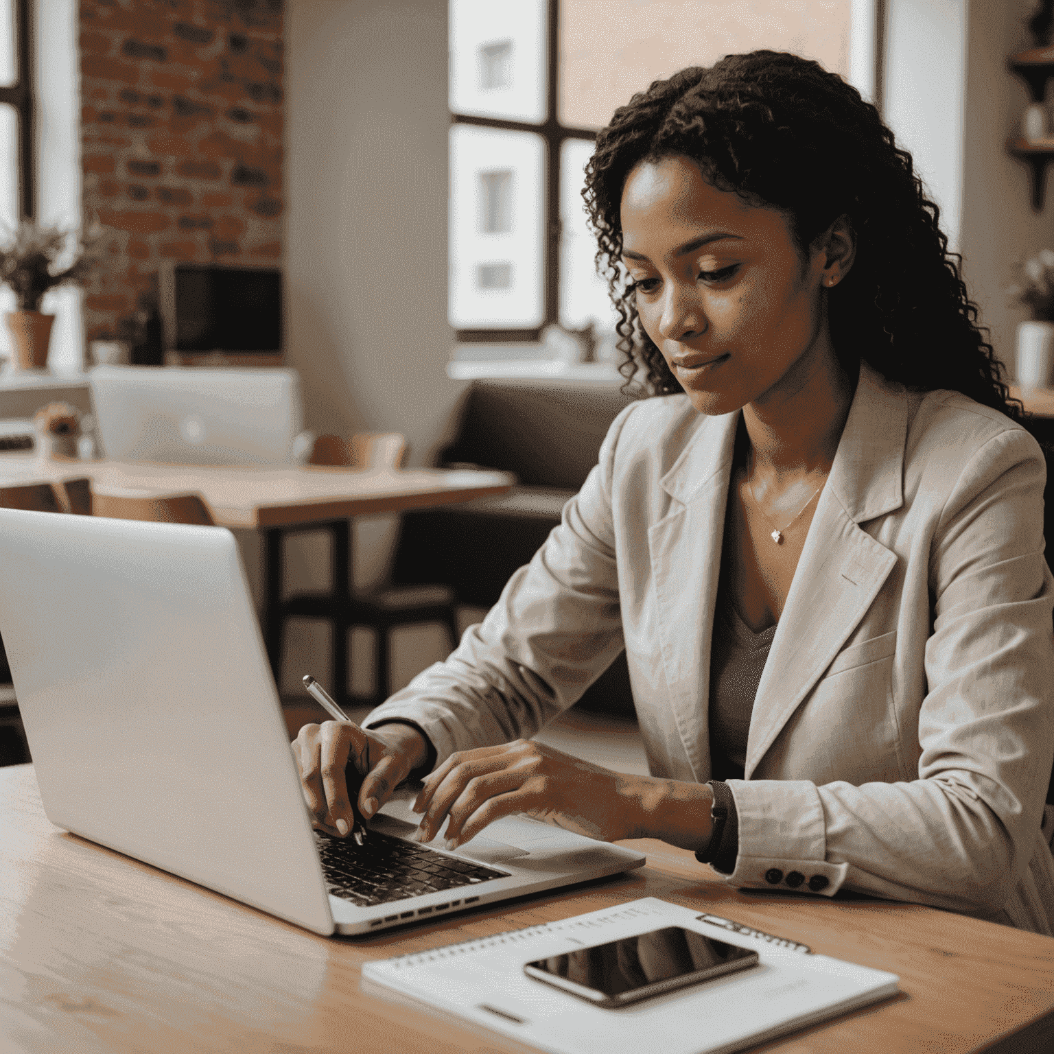 A person using a laptop to pay their postpaid mobile bill online