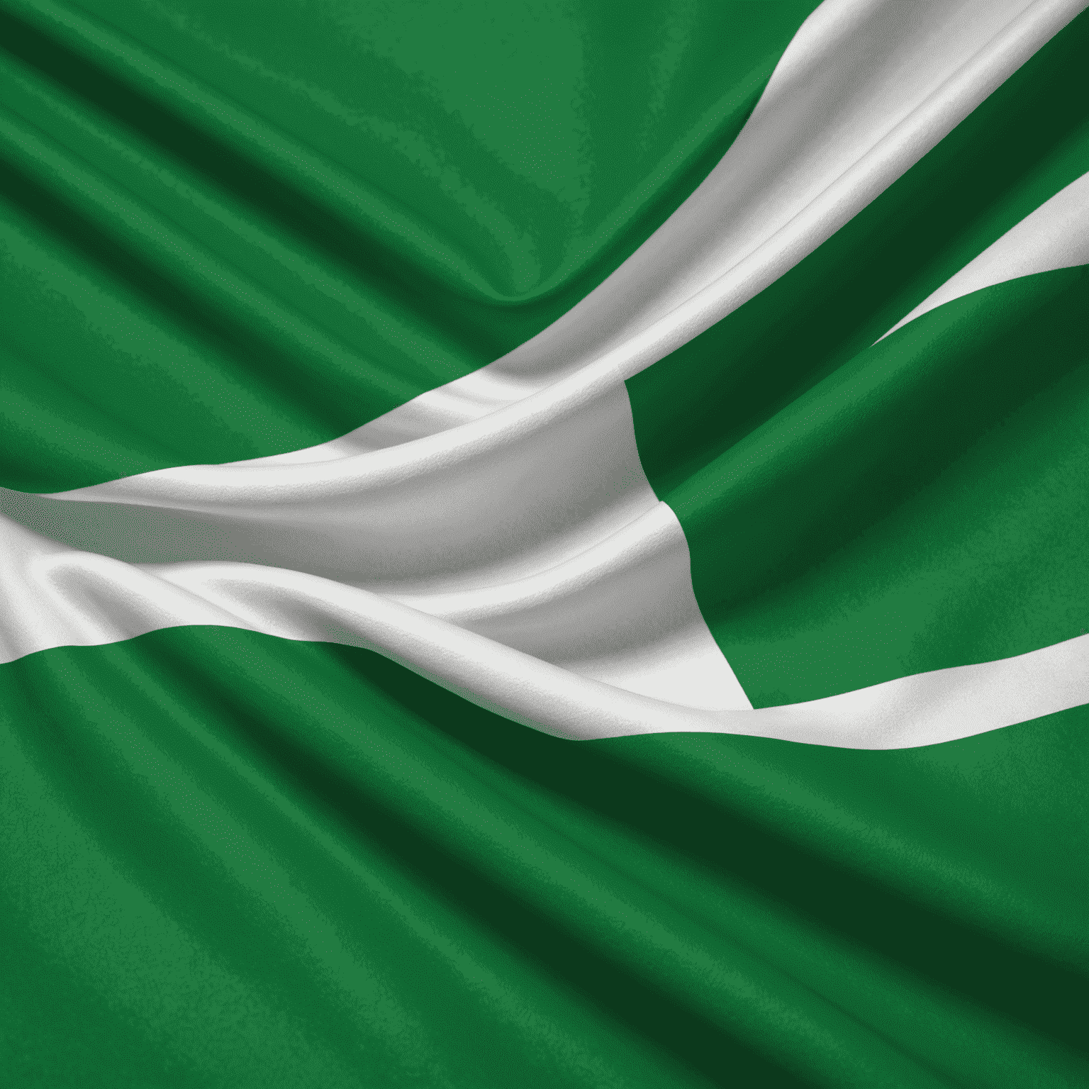 Nigerian flag representing calls to Nigeria